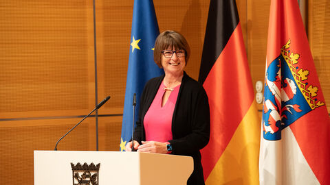 Ministerin Hinz Preisverleihung