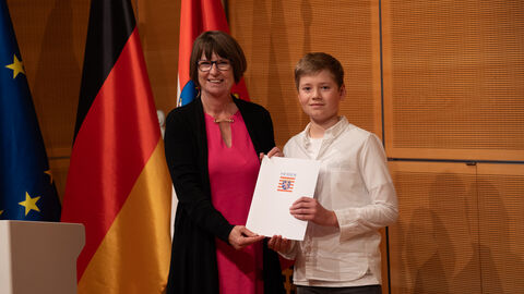 Sieger Hess. Tierschutzjugendpreis 2023 Preisverleihung