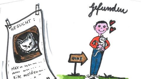 Tier entlaufen - Tier gefunden